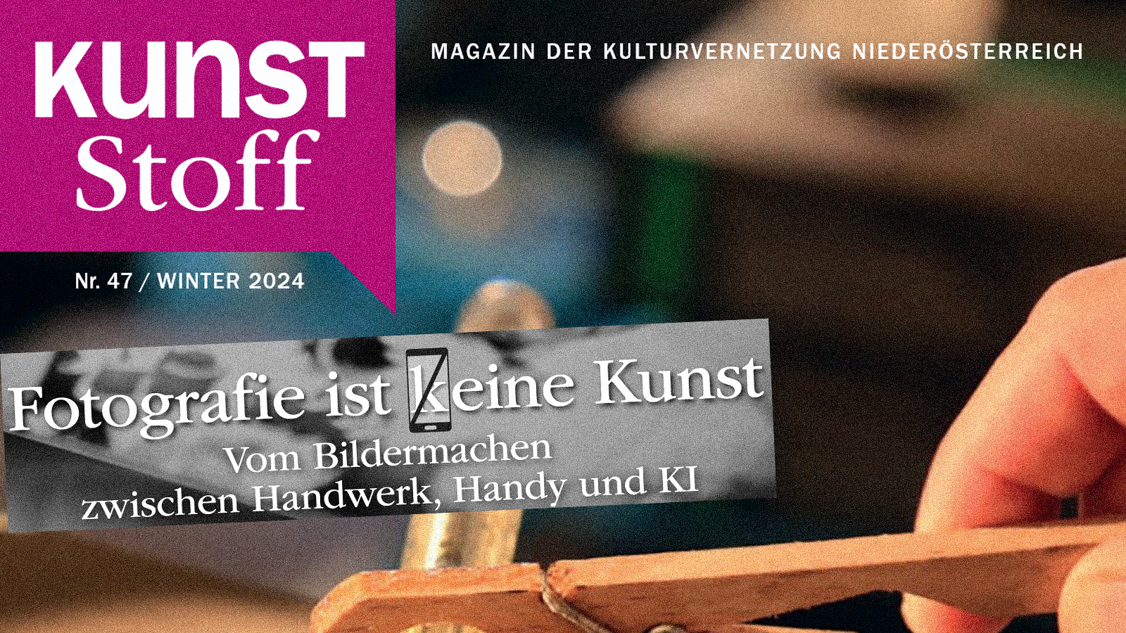 KUNSTSTOFF – WINTER24